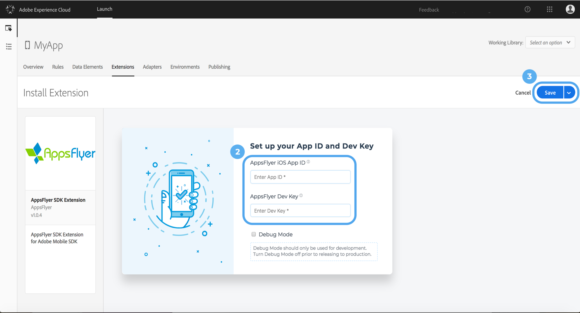 Setting up AppsFlyer in Adobe Experience Cloud