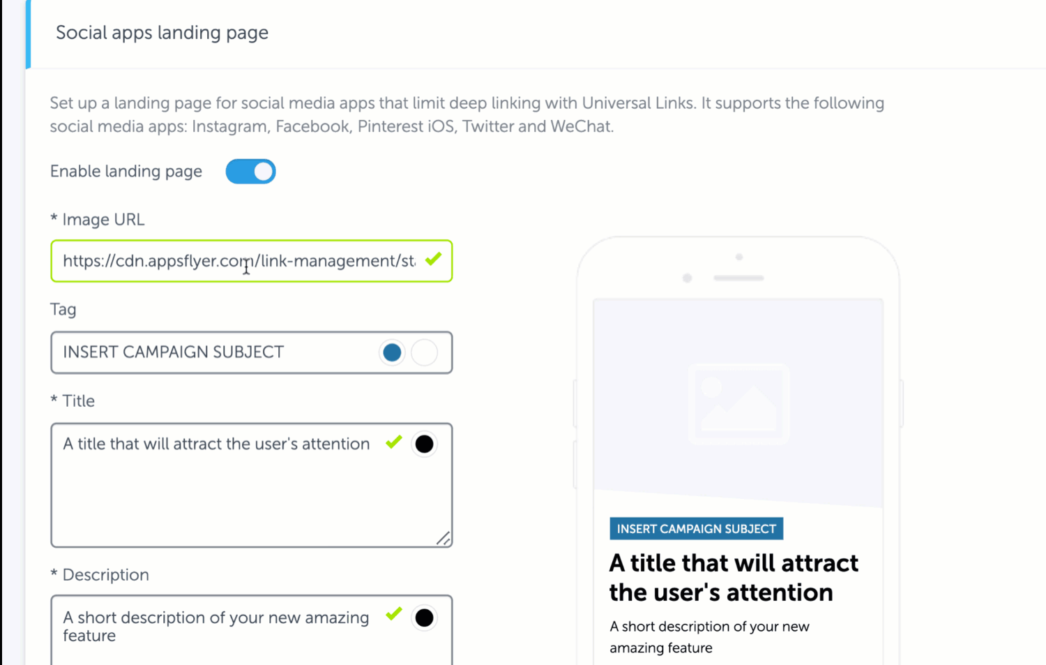 How to create a custom landing page for seamless deep linking with AppsFlyer