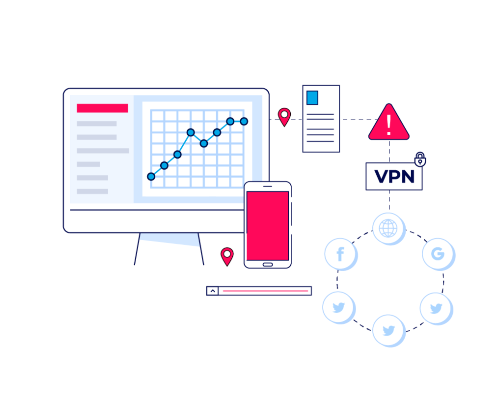 Herramientas proxy VPN - Fraude publicitario móvil