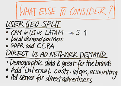 considerations for non-gaming ad monetization