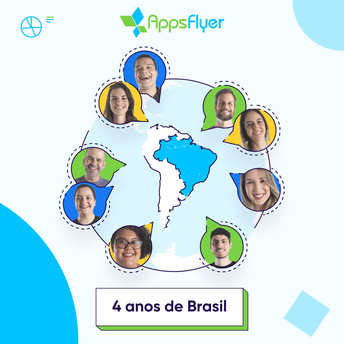 AppsFlyer, 4 anos de Brasil - square