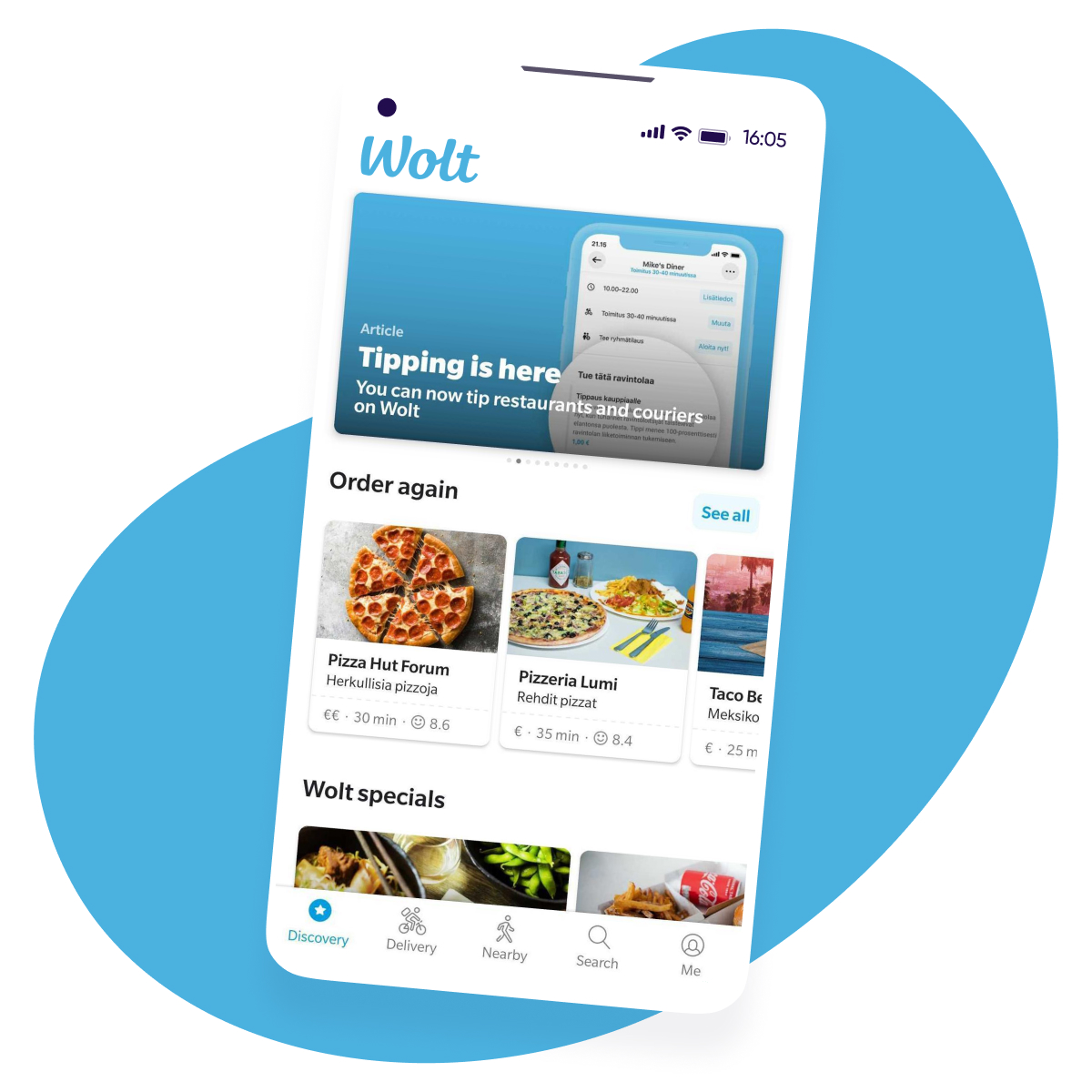 wolt success story - Square