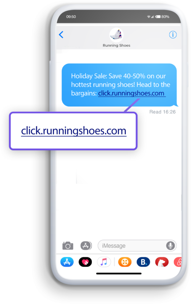 click.runningshoes.com deep linking example