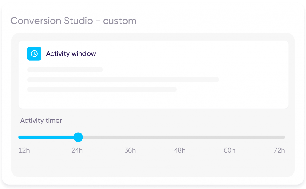 Conversion Studio: Activity timer