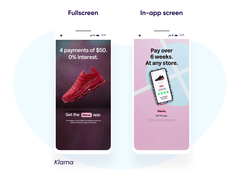 ad strategy for Black Friday and other key dates: Full-screen vs. in-app screen