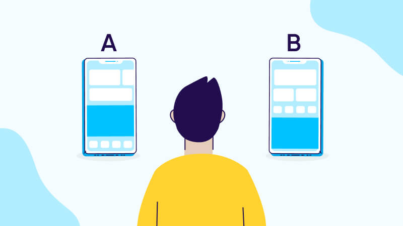 O que são os testes A/B?