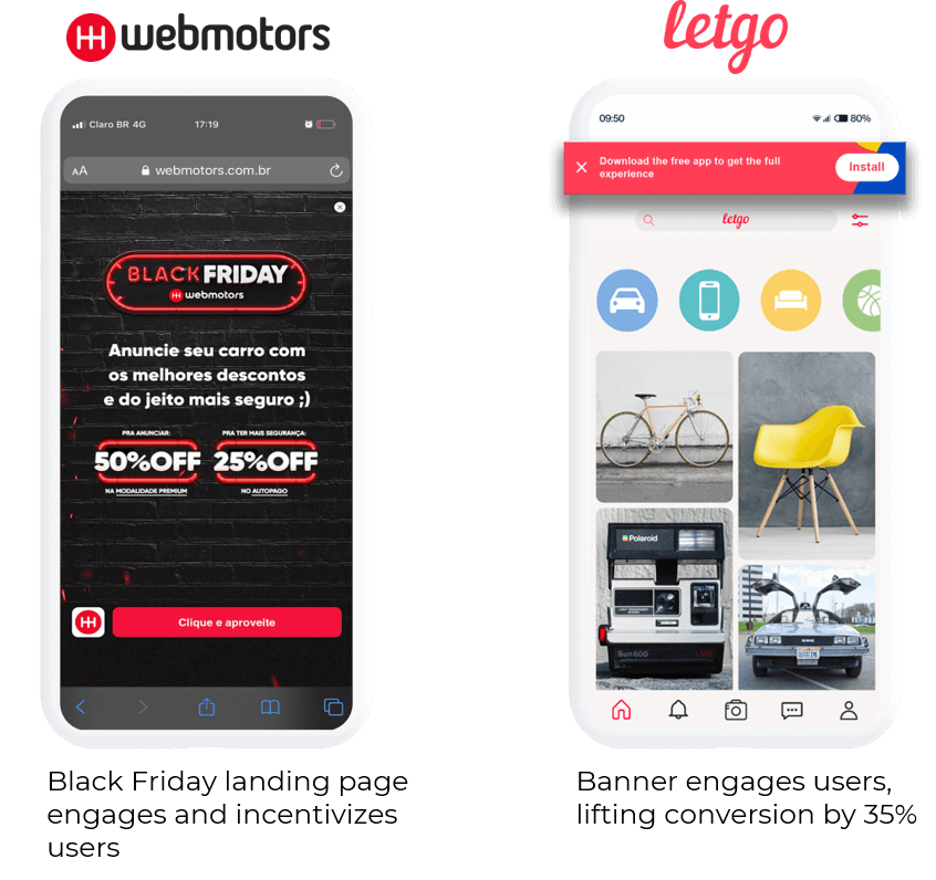 letgo webmotors web to app