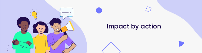 Impact by action