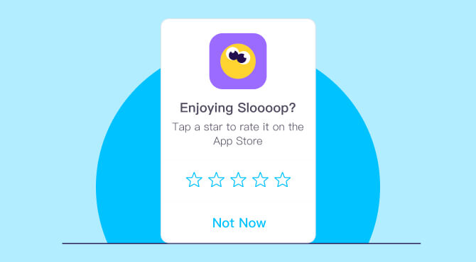 App personalization - ratings and reviews