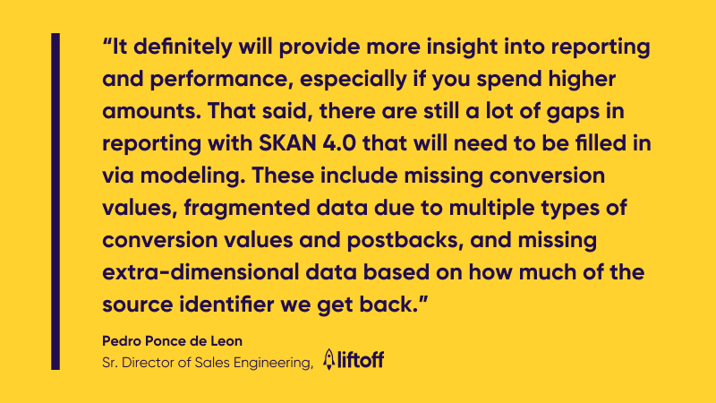 SKAN 4.0 industry perspectives - liftoff quote 2