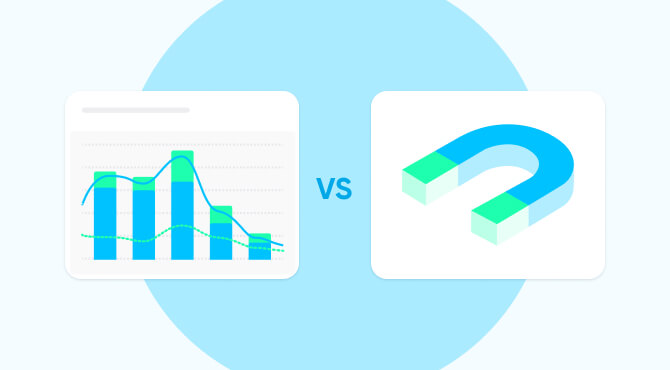 Churn rate vs. retention rate