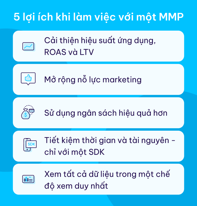 Lợi ích khi làm việc với MMP là gì?