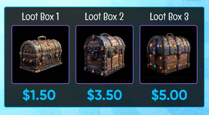 Microtransactions - loot boxes