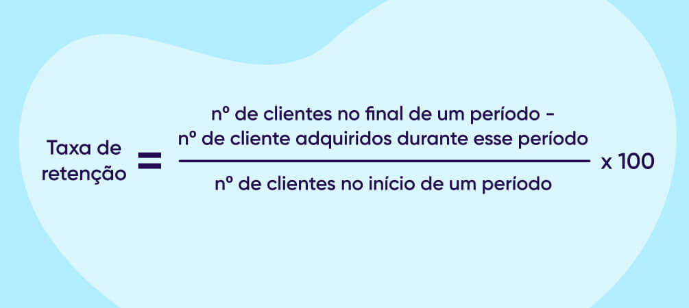 Fórmula de taxa de retenção