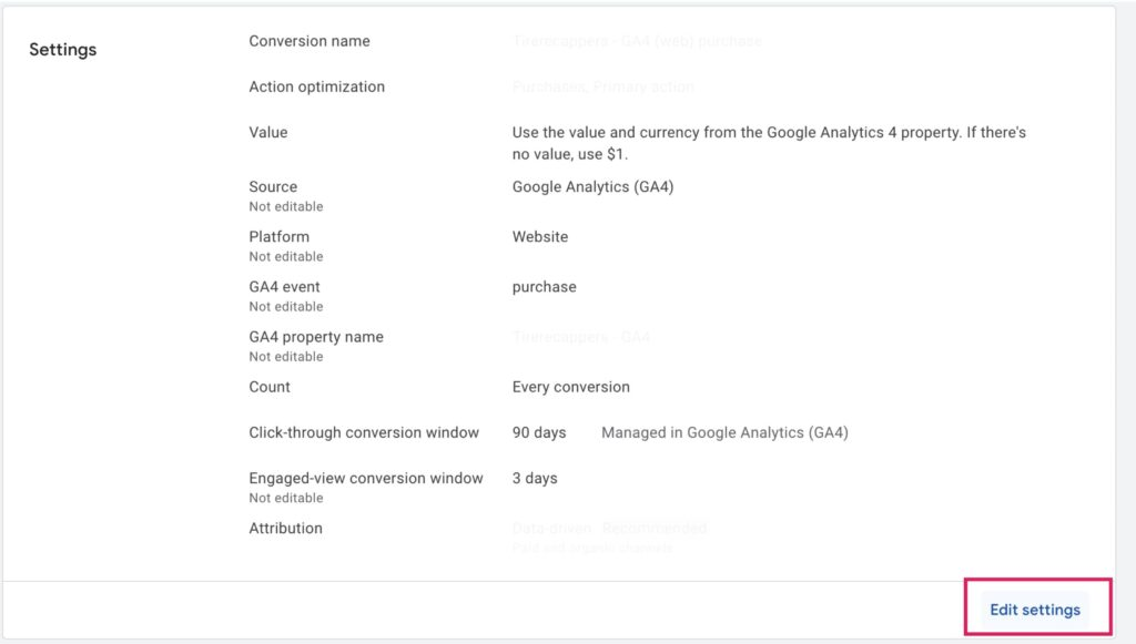 Data-driven attribution in Google Ads