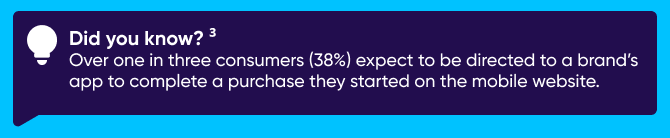Key advantages of a seamless web-to-app strategy