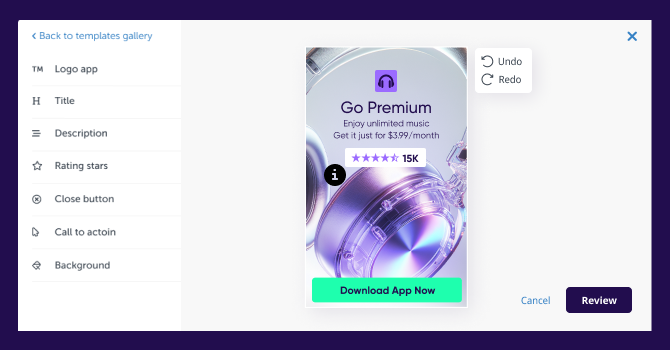 Configure and design your Smart Banner in AppsFlyer
