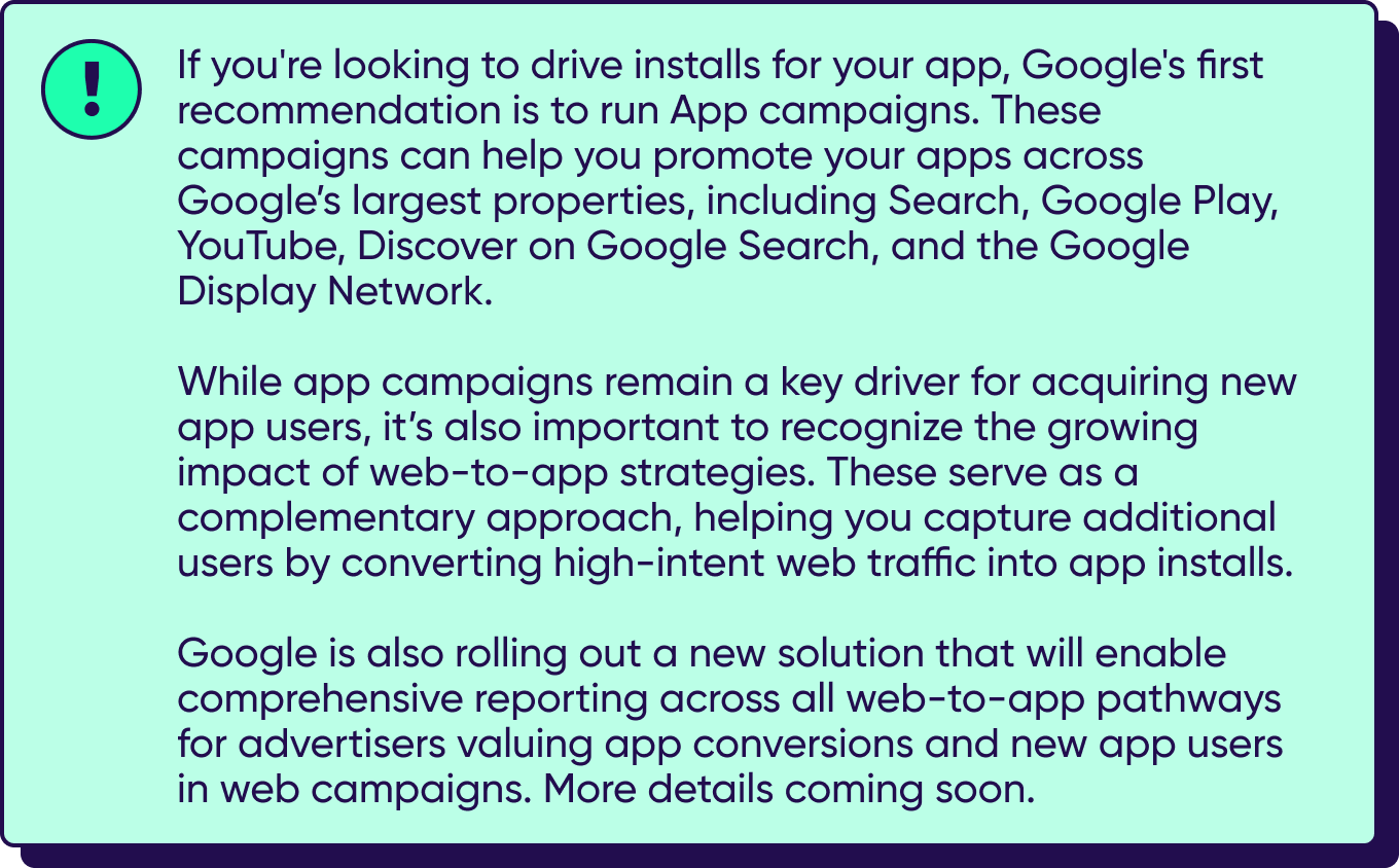 AppsFlyer and Google playbook
