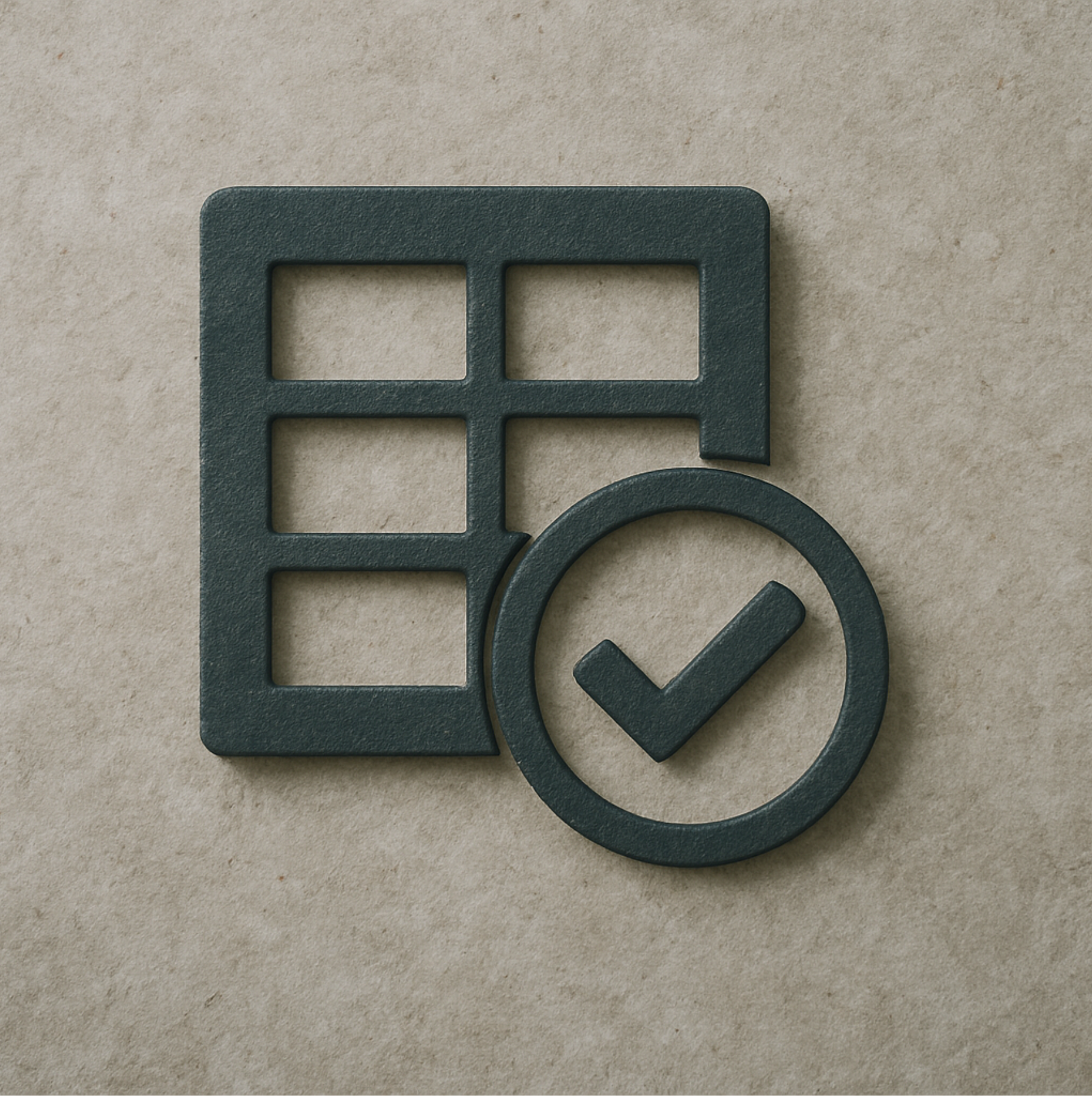 Data integrity icon