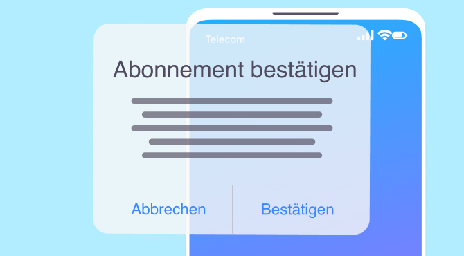 Abonnement-Apps Kategorien