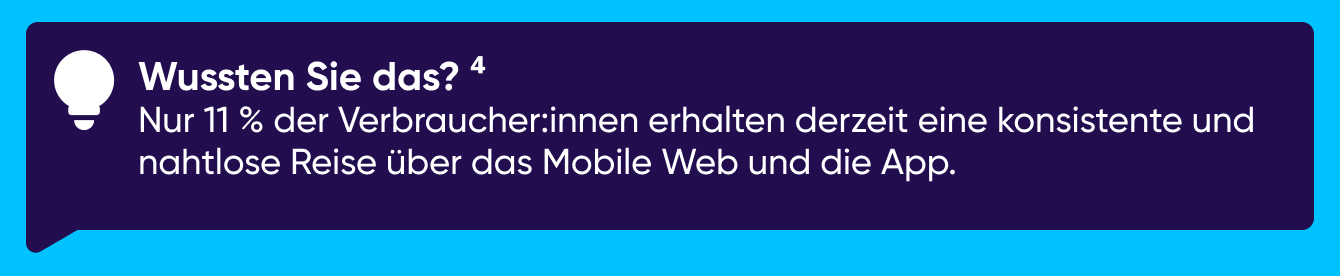 Web-to-App Herausforderungen