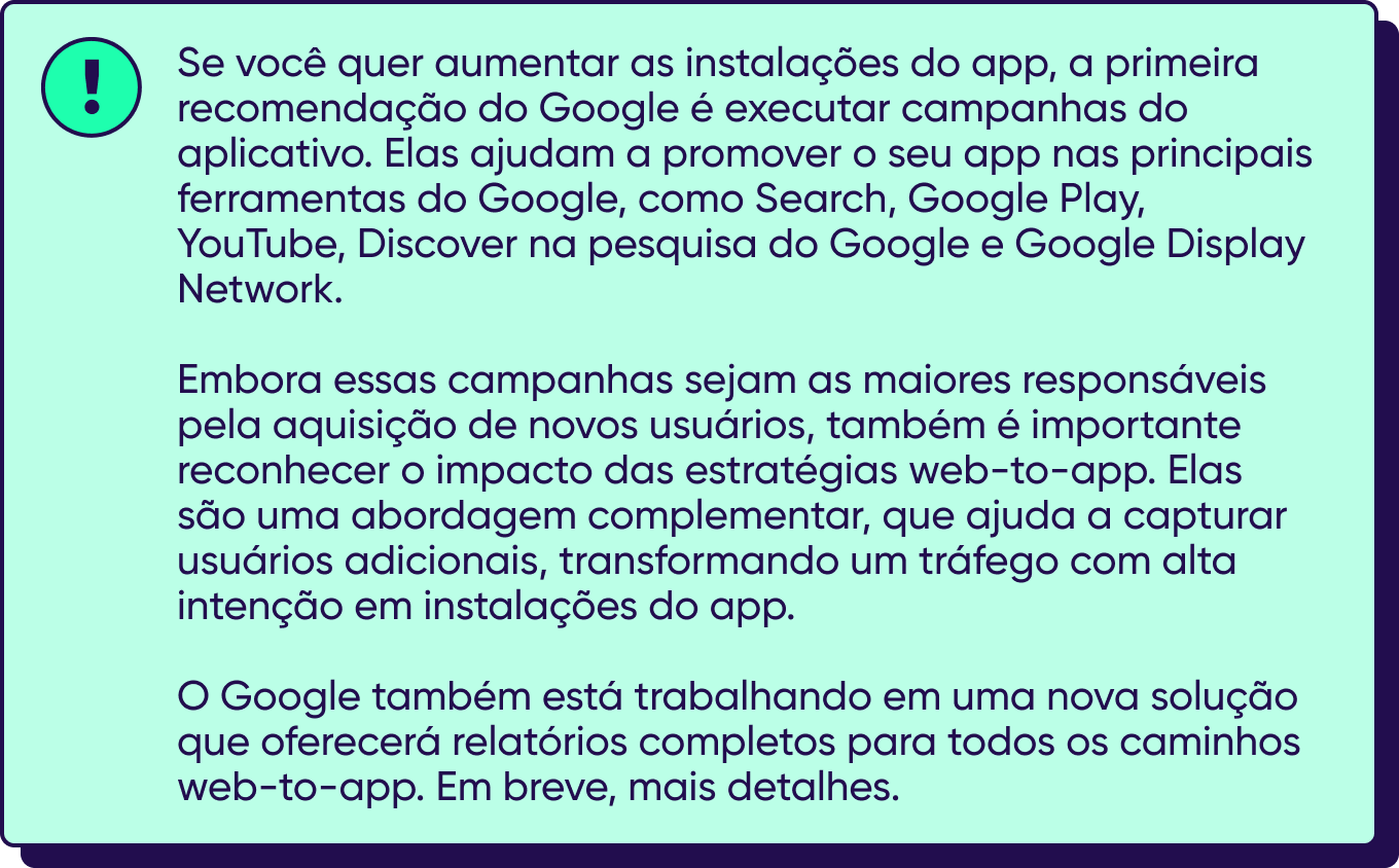 Playbook da AppsFlyer e Google