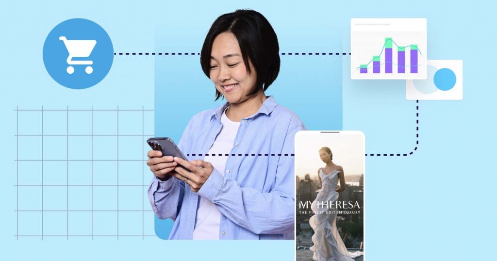 MyTheresa's app blog featured image
