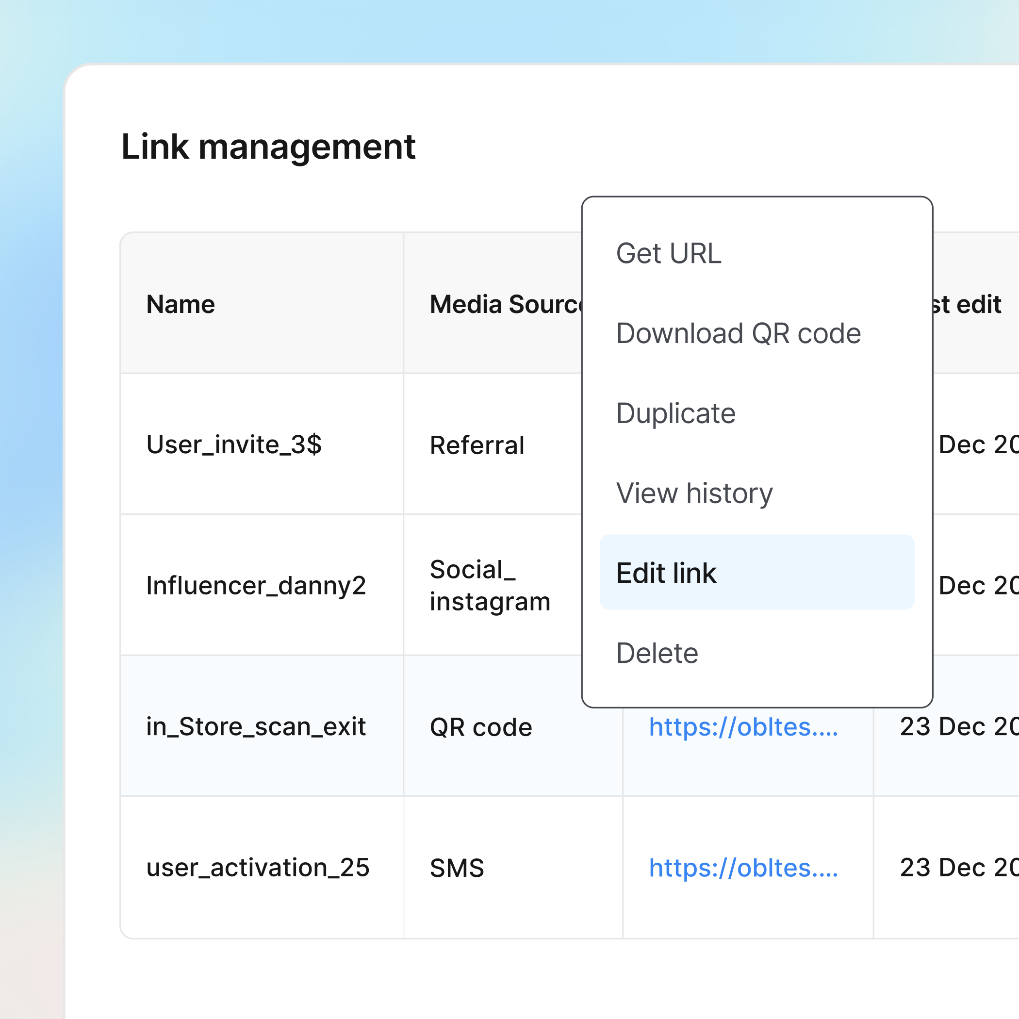 Take full control of every link, at any scale icon