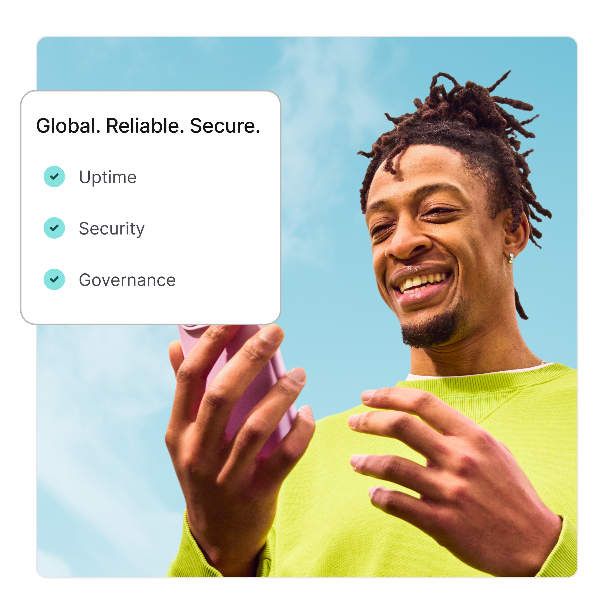 Build compliance into every experience icon