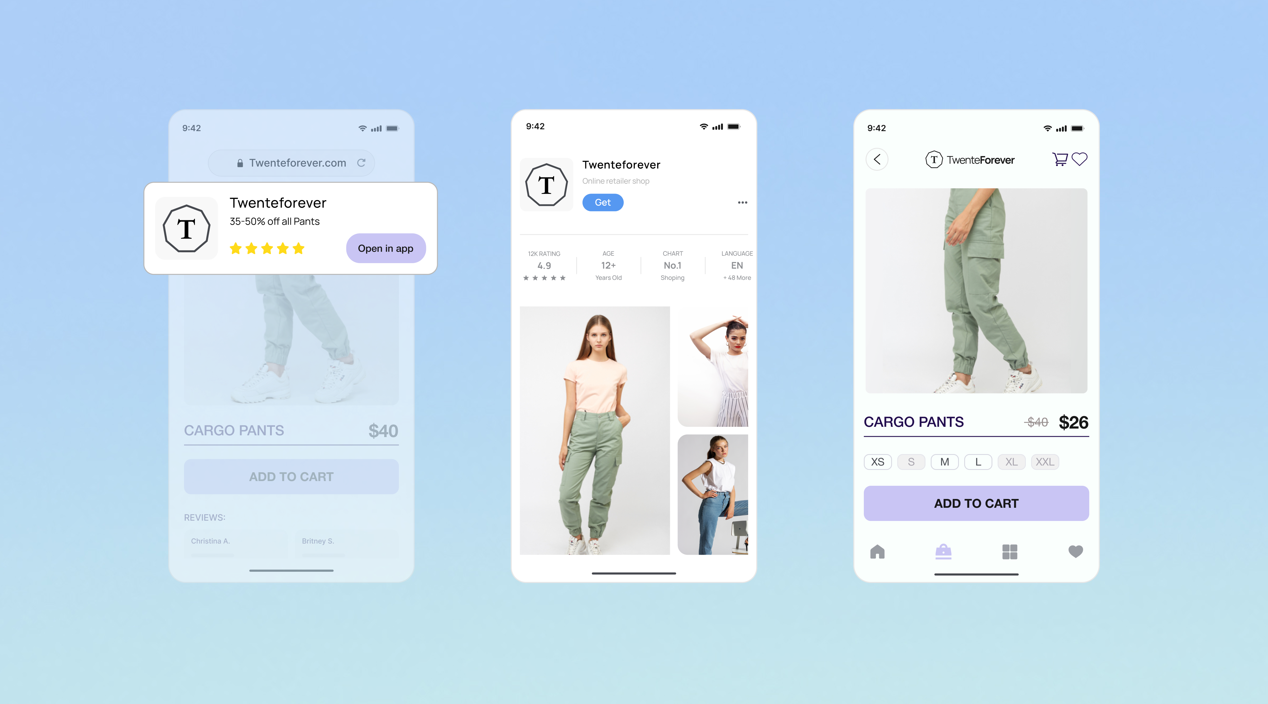 Deliver the perfect app experience from the first click