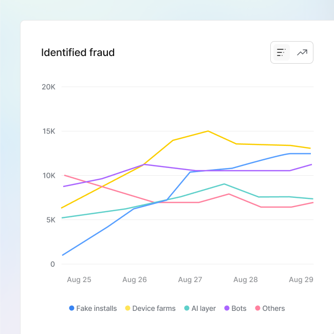Stop fraud before it starts icon