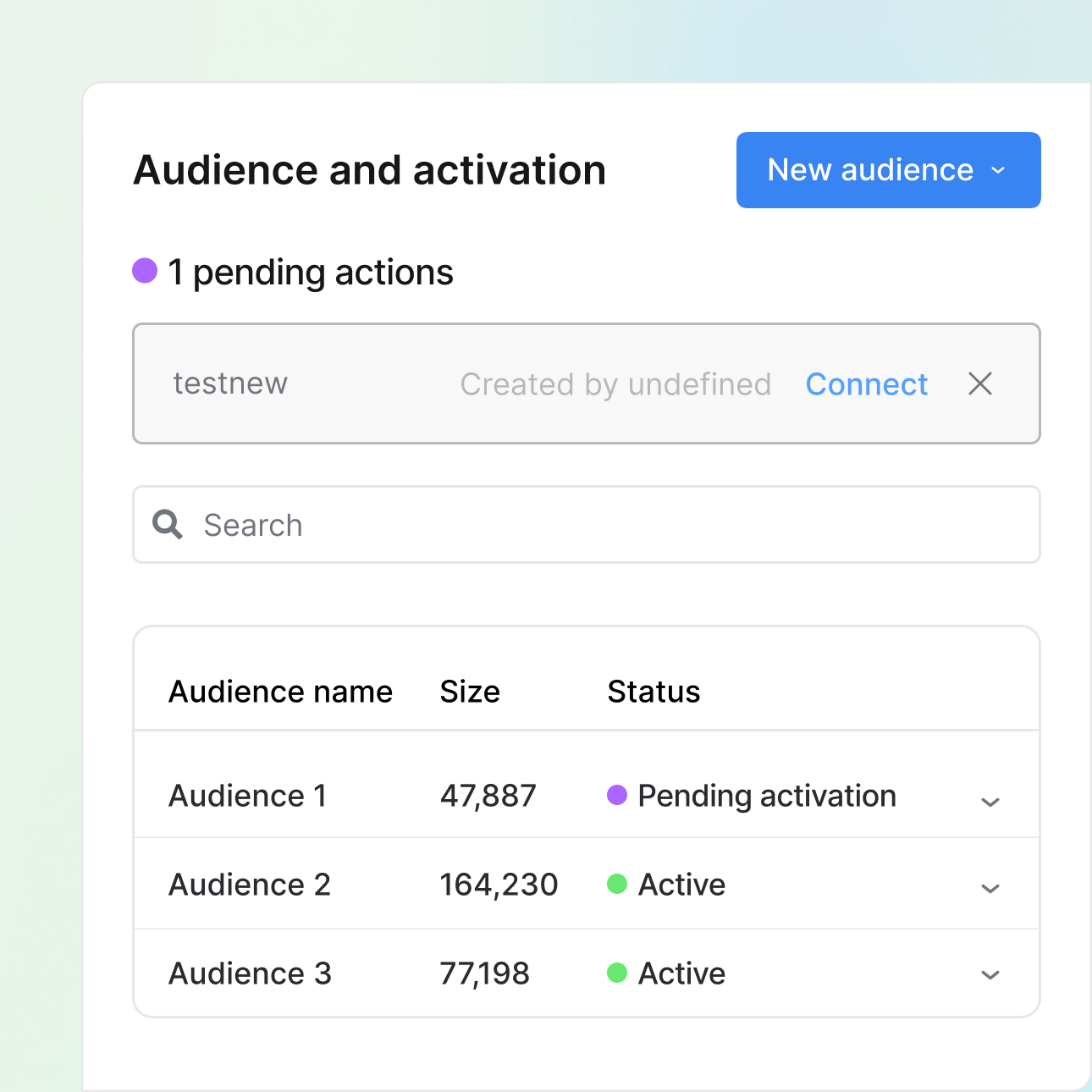 Dynamic segmentation