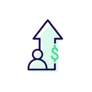 Higher conversion icon