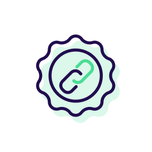 100% Link Reliability icon