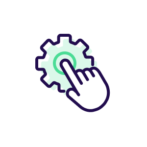 Self serve control icon