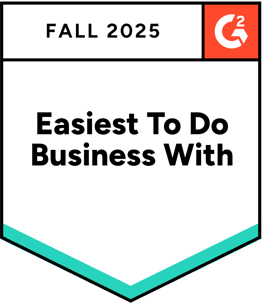 Fall 2025 Easiest to do business with