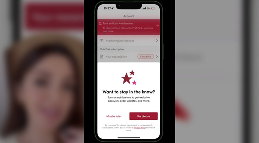 Inside Pret's permission marketing strategy