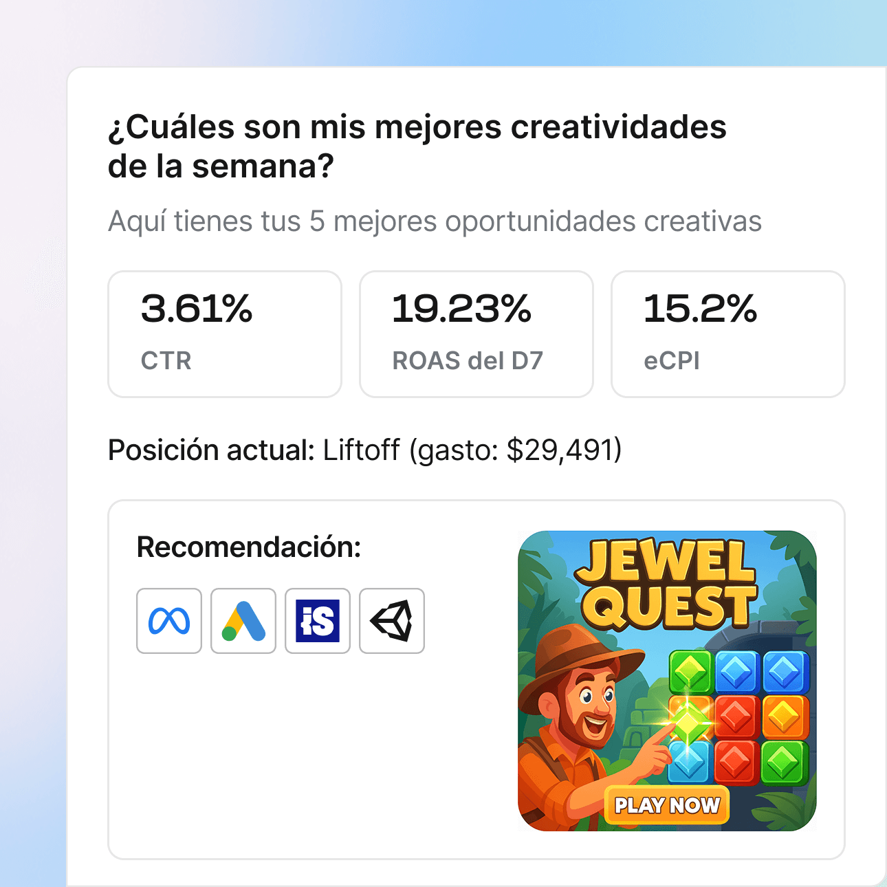 Descubre oportunidades creativas