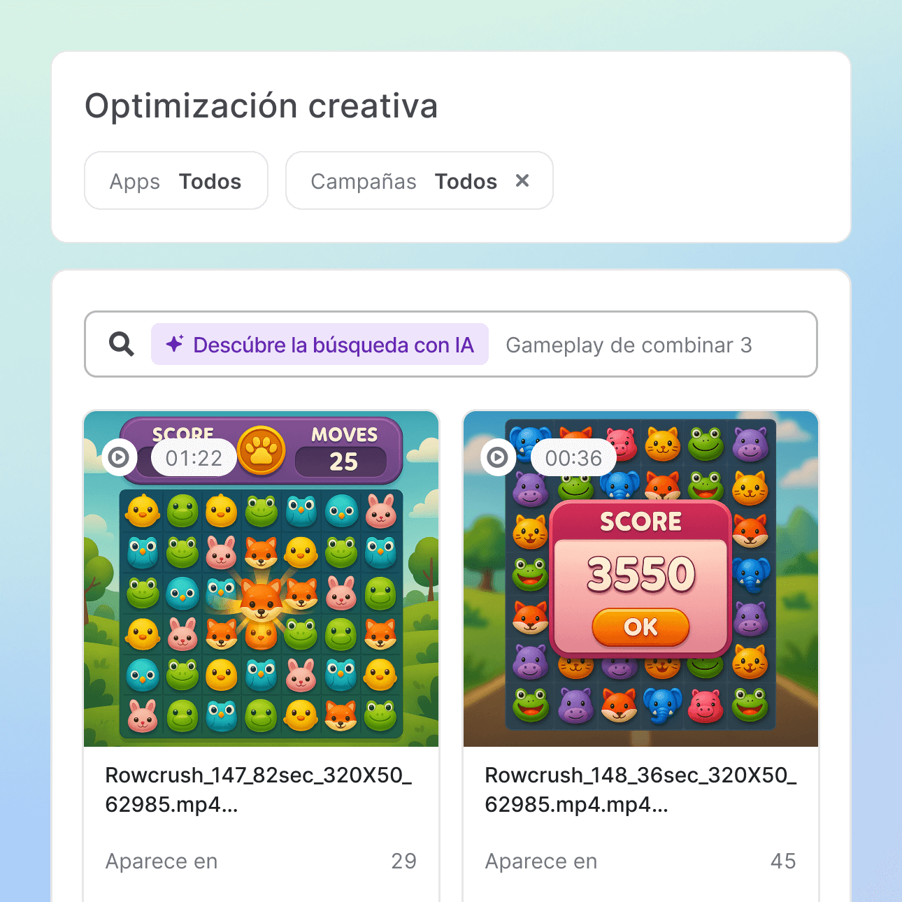 Análisis de elementos impulsados por IA