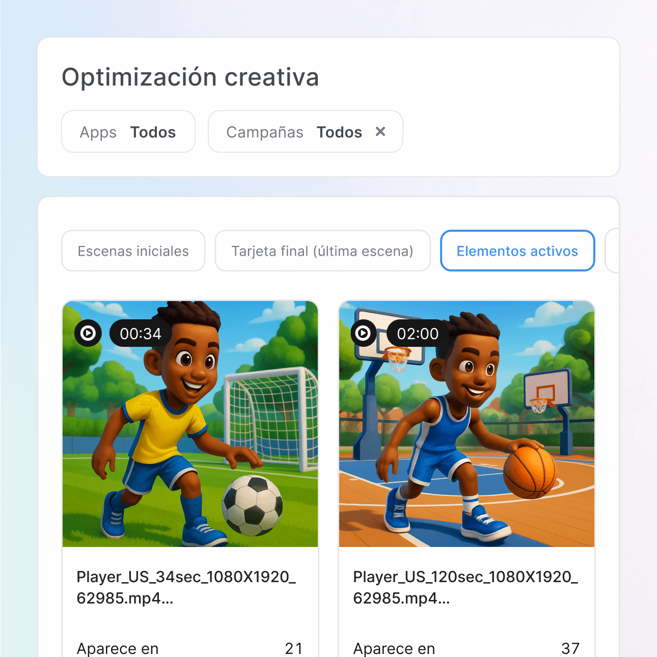 Análisis de similitud creativa