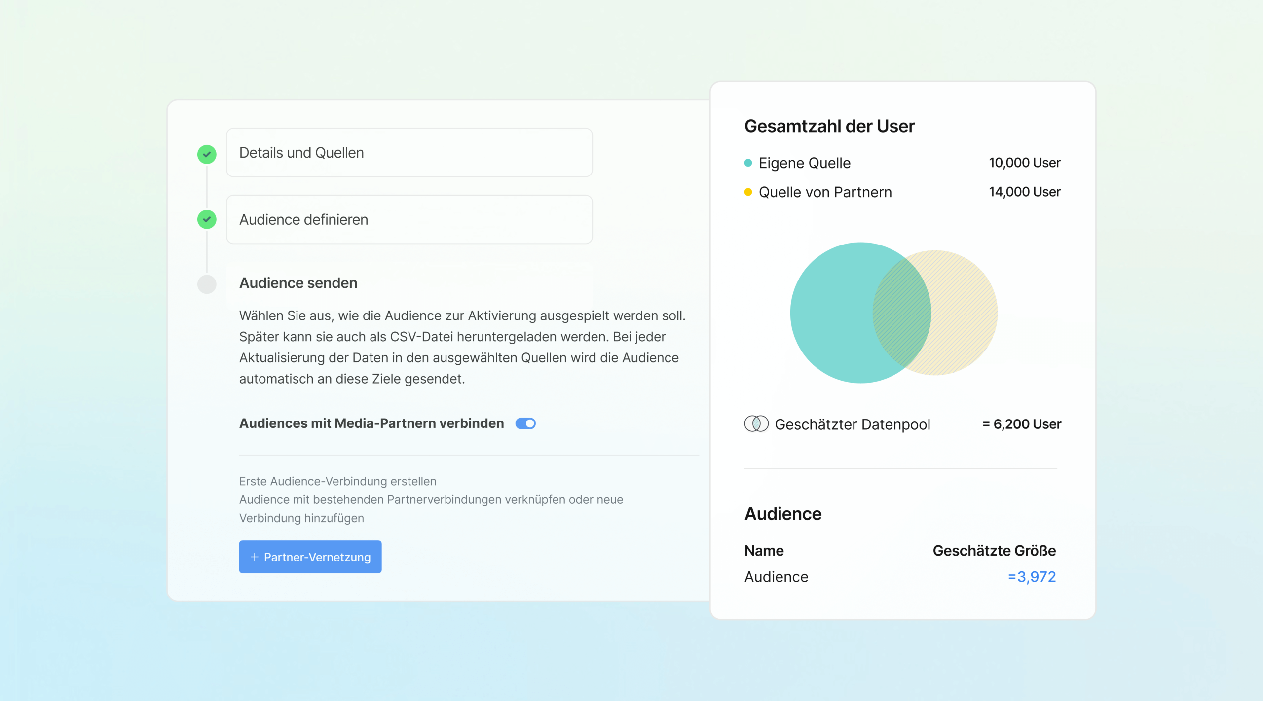 Daten für den Aufbau maßgeschneiderter Zielgruppen vorbereiten