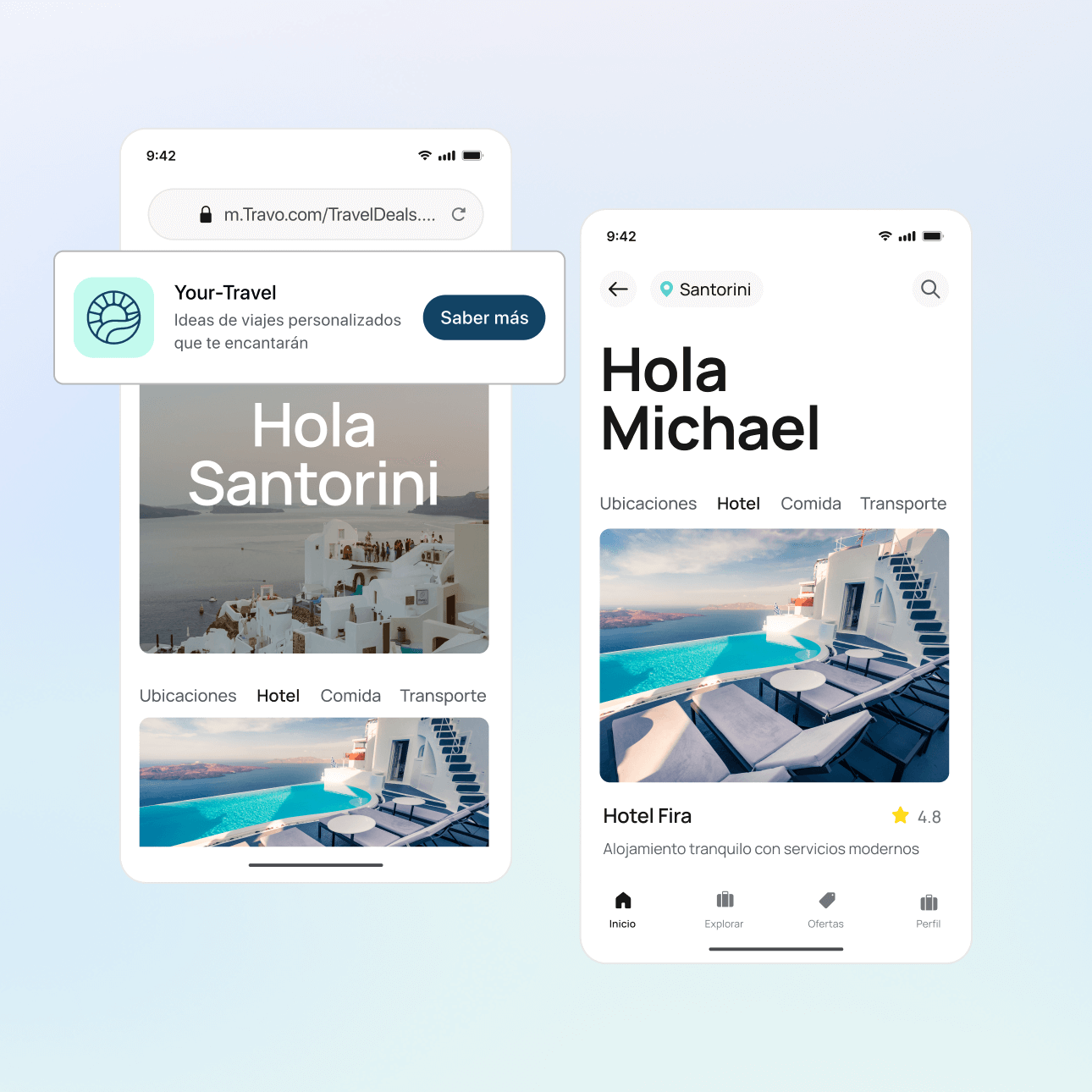 Dirige a los viajeros a ofertas al instante icon
