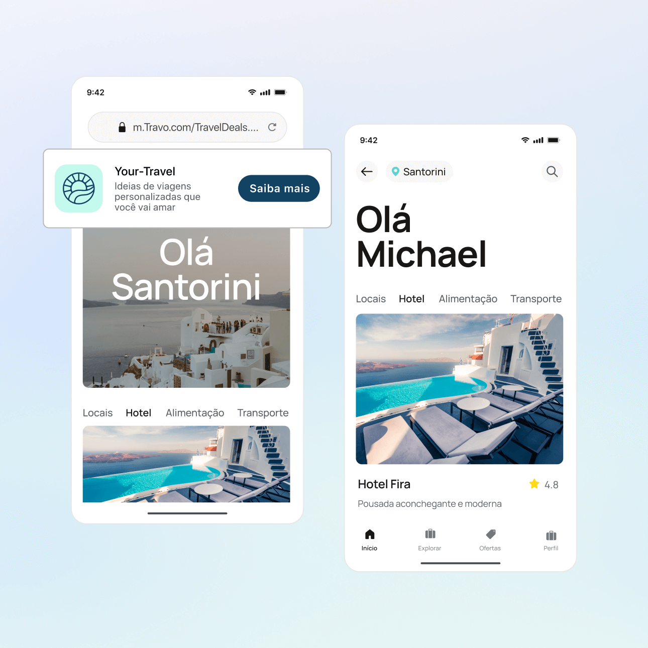 Redirecione os viajantes para ofertas icon