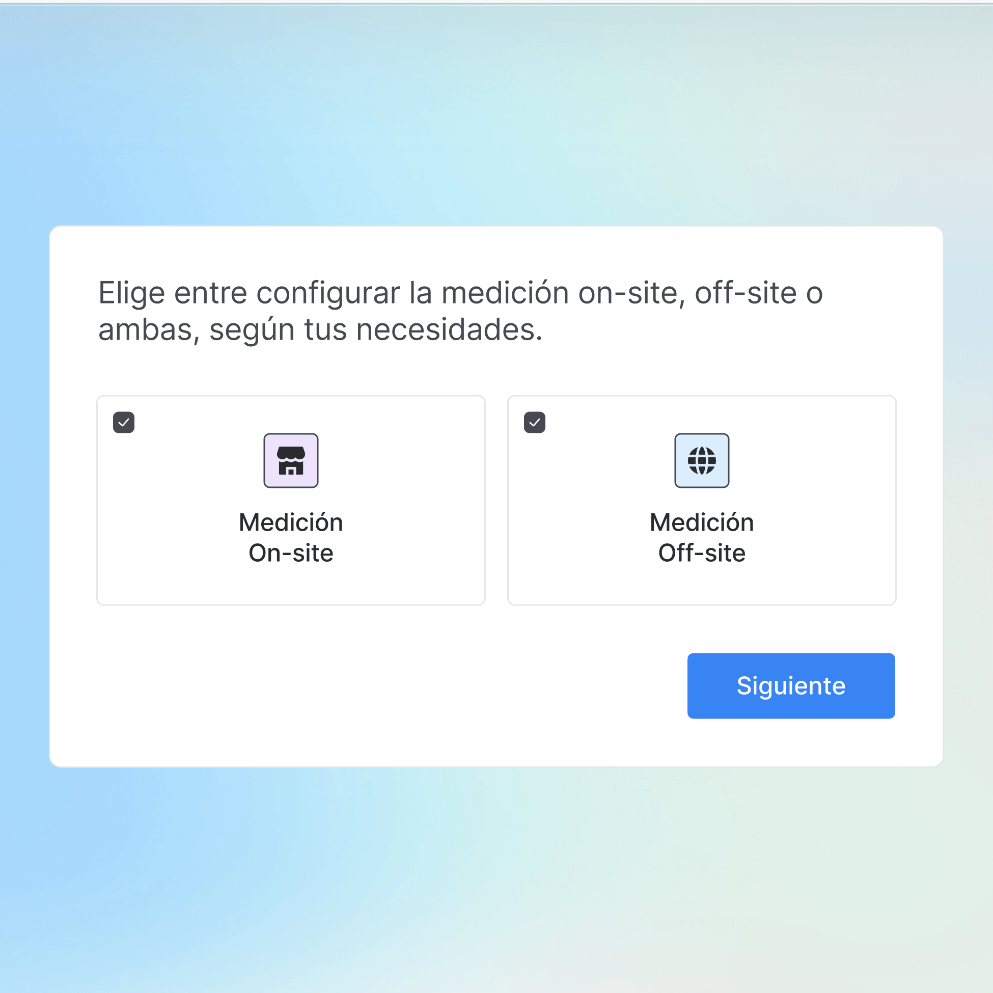 Mide offsite como ningún otro