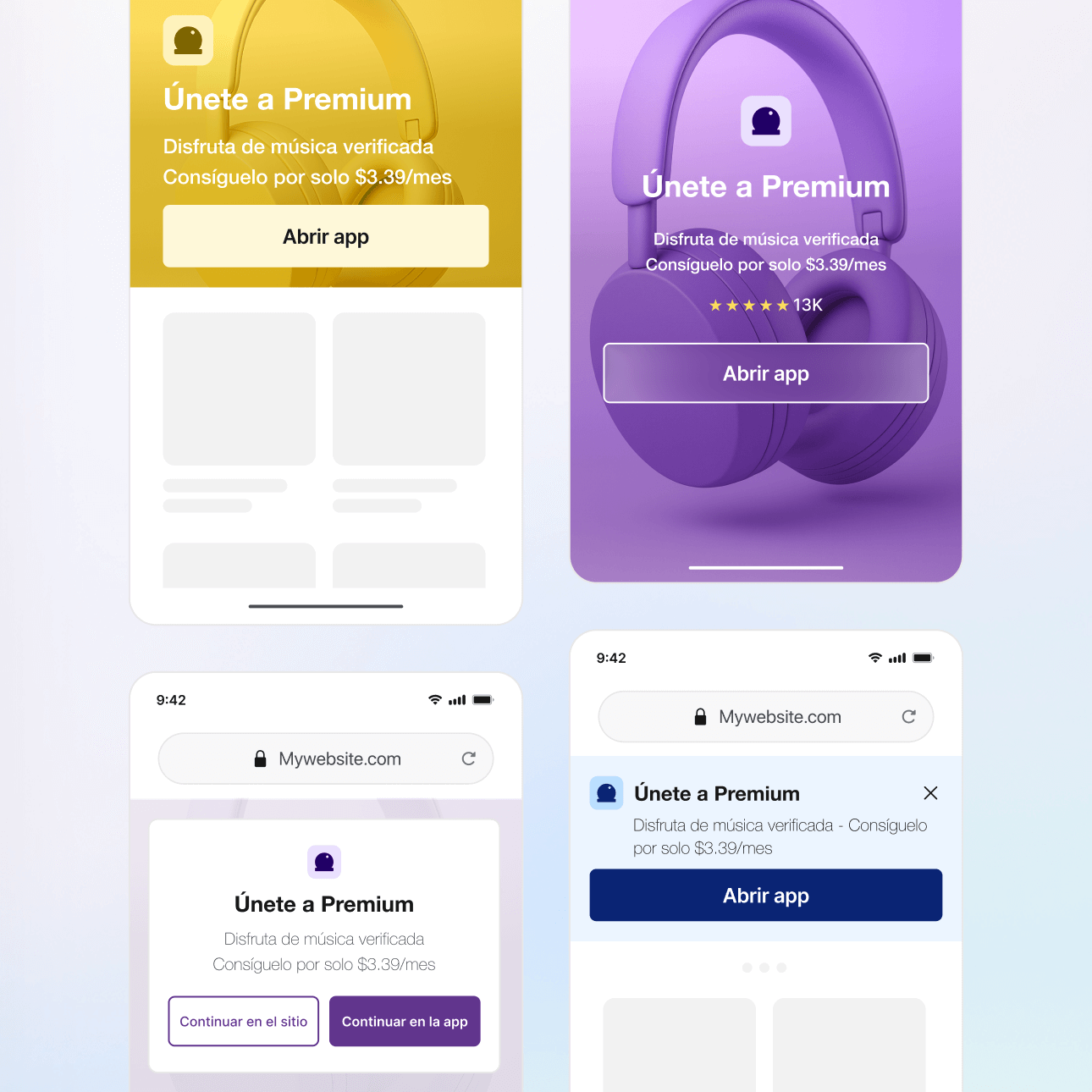 Personalización sin código
