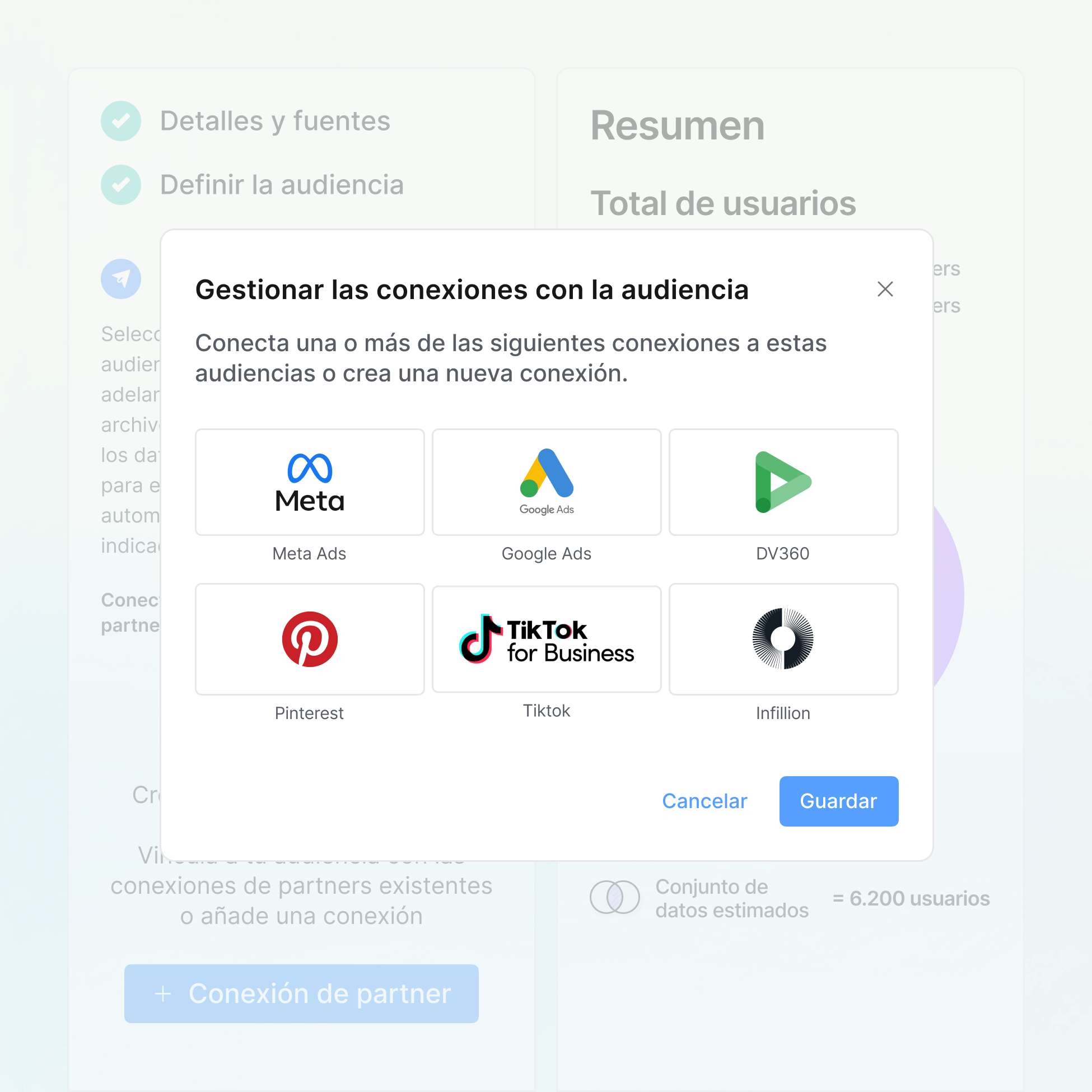 Activa datos de first-party a escala icon