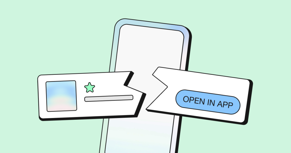 Tus clientes están tratando de convertir, pero tu viaje web-to-app los está deteniendo