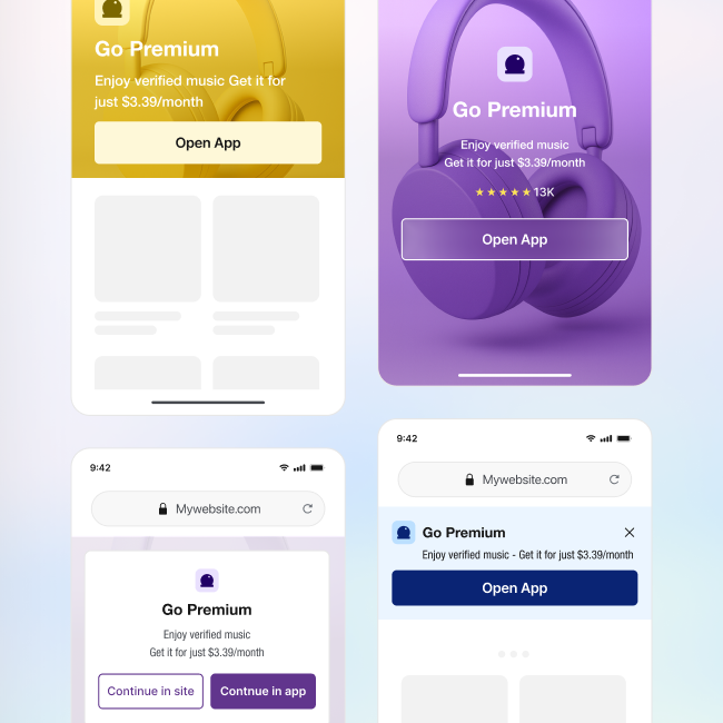 Deep links that convert across every channel