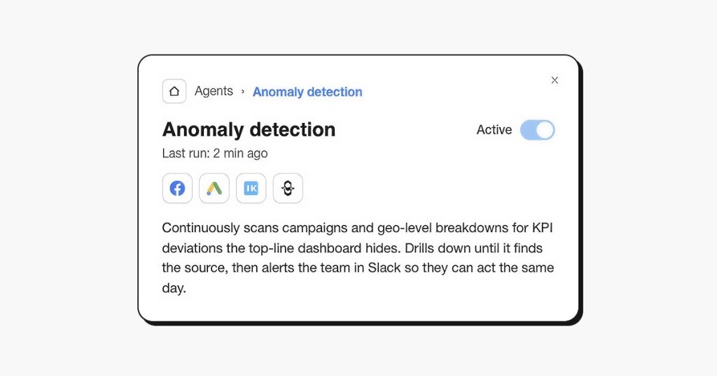 Anomaly Detection Agent